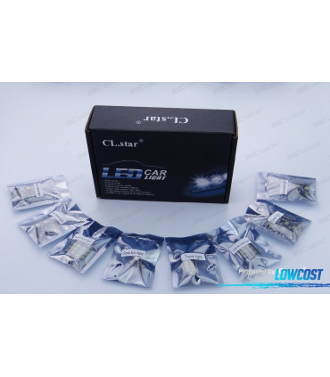 KIT 14 AMPOULES LED INTÉRIEUR POUR VOLKSWAGEN VW PASSAT B6 06-11