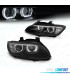 PHARES BMW E92 E93 XENON ANGEL EYES DLR LED FOND NOIR