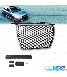 CALANDRE AUDI A3 8P 8PA 05-08 LOOK RS CHROME