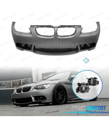 PARE-CHOCS BMW E92 E93 06-10 LOOK M3 + ANTI-BROUILLARDS