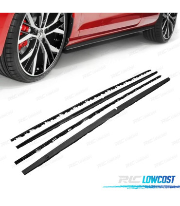 RAJOUTS BAS DE CAISSE VOLKSWAGEN VW GOLF 7 7.5 LOOK GTI 12-20