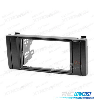 FACADE AUTORADIO 2-DIN NOIR POUR BMW