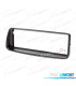 FACADE AUTORADIO 1-DIN NOIR POUR PEUGEOT 206