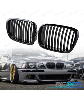 CALANDRES BMW E39 95-03 LOOK M PERFORMANCE NOIR BRILLANT