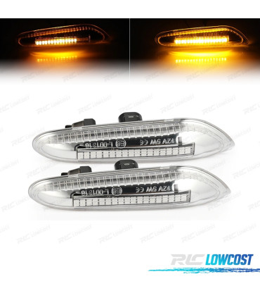 CLIGNOTANTS LATÉRAUX LED DYNAMIQUES BMW E82 E81 E88 E46 E90 E91 E92 E93 E60 E61 E83 E84 CHROMÉ