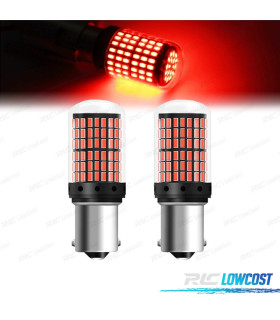 AMPOULES LED BA15S CANBUS ROUGE