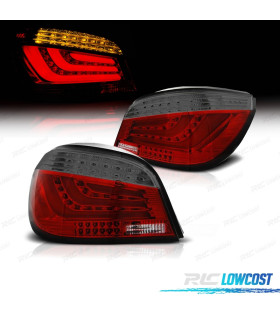 FEUX ARRIÈRE BMW E60 LCI 07-10 LED ROUGE GRIS