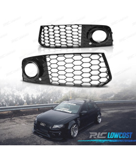 GRILLES FEUX ANTIBROUILLARD POUR AUDI A4 B8 08-10