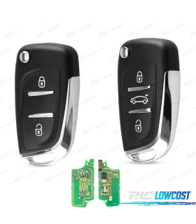 KIT CLÉS POUR PEUGEOT 207 307 308 407 607