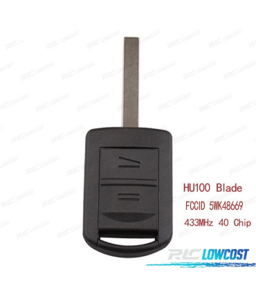 KIT CLÉS POUR OPEL AGILA MERIVA ASTRA CORSA C COMBO TIGRA VECTRA ID40