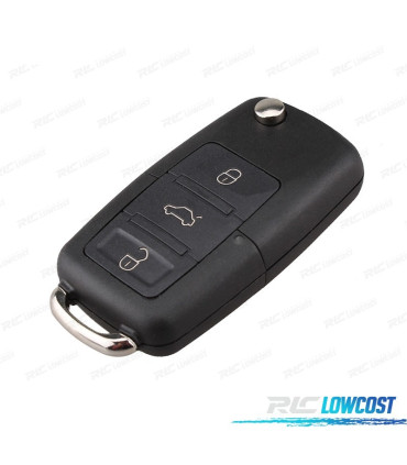 KIT CLÉS VOLKSWAGEN VW SHARAN 95-05 PASSAT 02-05 POLO 02-09 CADDY 04-11 EOS 06-11 GOLF 04-09 GOLF P