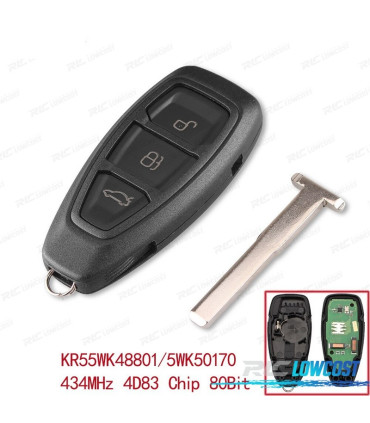 KIT CLÉS COMPLET POUR FORD C-MAX 10-12 FIESTA 08- FOCUS 11- GALAXY 10- KUGA 11- MONDEO 07- S-MAX 10-