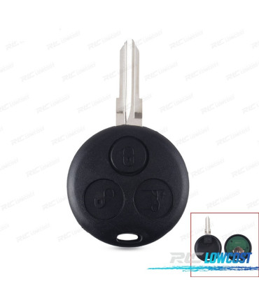 KIT CLÉS COMPLET SMART FORTWO K ROADSTER CITY COUPE CITY CABRIO FORFOUR CROSSBLADE