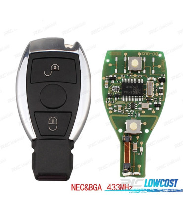 KIT CLÉS COMPLET POUR MERCEDES 00-