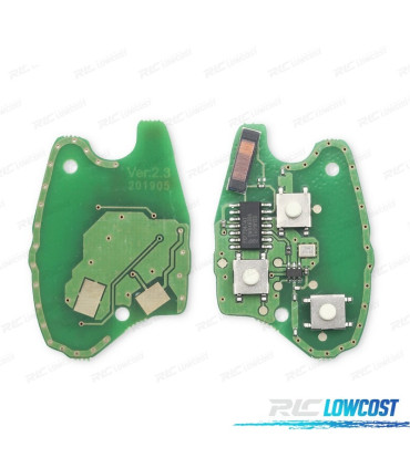 KIT CLÉS COMPLET POUR RENAULT CLIO KANGOO MASTER MODUS TWINGO