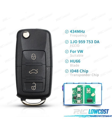 KIT CLÉS COMPLET VOLKSWAGEN VW POUR SEAT DIVERS MODÈLES