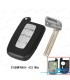 KIT CLÉS COMPLET HYUNDAI I30 IX35 4 BOTONES