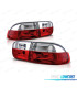 FEUX ARRIÈRE HONDA CIVIC 91-95 ROUGE CHROMÉ