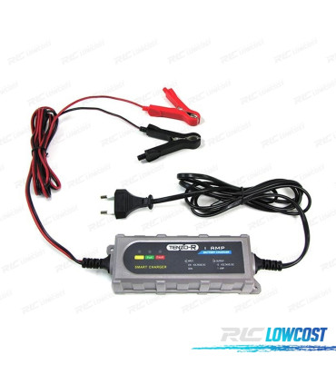 CHARGEUR DE BATTERIE DE VOITURE MOTO BATEAU 12V