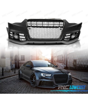 PARE CHOCS FRONTAL AUDI A5 8T LOOK RS5 11-16 PDC + ANTIBROUILLARD