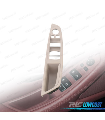 GARNITURE DE PANNEAU DE PORTE INTÉRIEUR POUR BMW SÉRIE 5 F10 F11 BLANC OS