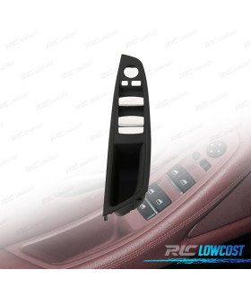 GARNITURE DE PANNEAU DE PORTE INTÉRIEUR POUR BMW SÉRIE 5 F10 F11 NOIR