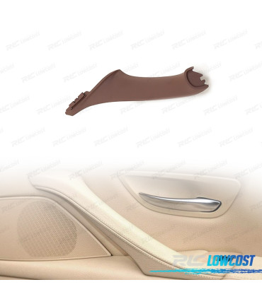 POIGNEE DE PANNEAU DE PORTE GAUCHE POUR BMW SÉRIE 5 F10 F11 F18 MARRON