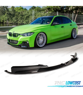 SPOILER AVANT BMW F30 F31 11-15 LOOK M PERFORMANCE CARBONE