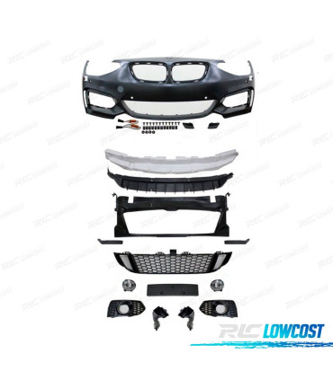 PARE-CHOCS FRONTAL M2 BMW SÉRIE 1 F20 F21 LOOK M235 11-15 PDC SRA