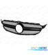 GRILLE MERCEDES W205 14-18 LOOK AMG C63 CAMÉRA NOIR BRILLANT