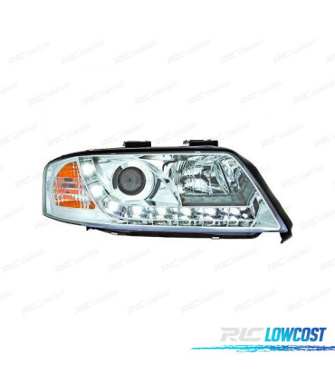 PHARES LED DAYLIGHT LIGHT AUDI A6 97-99
