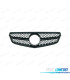 CALANDRE MERCEDES W204 11-14 LOOK AMG C63 NOIR BRILLANT