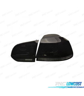 FEUX ARRIÈRE VOLKSWAGEN VW GOLF VI LIMOUSINE 08-12 LED NOIR