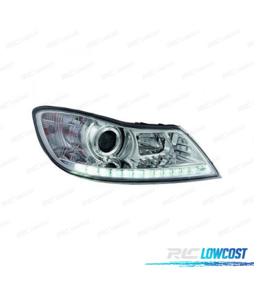 PHARES POUR SKODA OCTAVIA LIMKOMBI 09-13 CHROMÉ