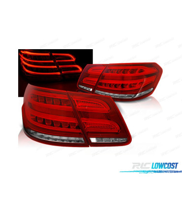 FEUX ARRIÈRE POUR MERCEDES W212 13-16 CLIGNOTANT LED DYNAMIQUE