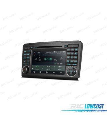 AUTORADIO GPS ANDROID 12 POUR MERCEDES ML W164 GL X164