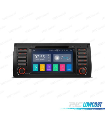 AUTORADIO GPS ANDROID 10 POUR BMW X5 E53 99-03 7"