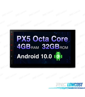 AUTORADIO 7" GPS ANDROID 10 UNIVERSEL 2DIN MULTIMÉDIA