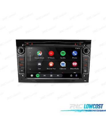 GPS AUTO ANDROID 11 NOIR POUR OPEL ASTRA H VIVARO ZAFIRA VECTRA CORSA D