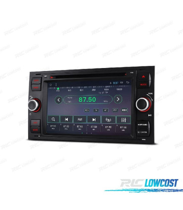 AUTORADIO GPS ANDROID 11 POUR FORD FOCUS C-MAX S-MAX GALAXY FUSION FIESTA