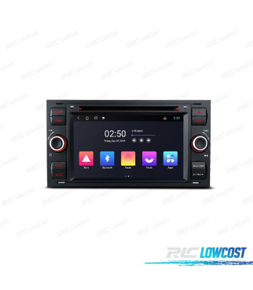 AUTORADIO GPS ANDROID 11 POUR FORD FOCUS C-MAX S-MAX GALAXY FUSION FIESTA