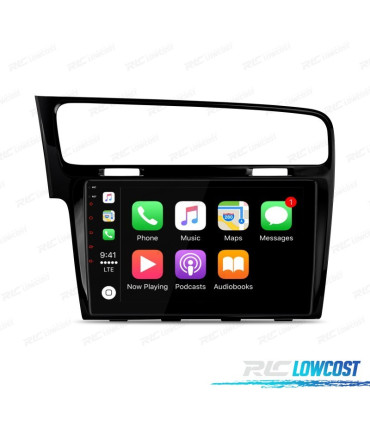 AUTORADIO GPS 10" TACTILE POUR VOLKSWAGEN VW GOLF VII ANDROID 12 HDMI CANBUS BLUETOOTH FULL RCA