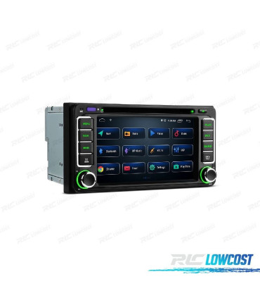AUTORADIO GPS ANDROID 10 POUR TOYOTA CORROLLA YARIS VIOS RAV4 PARDO HILUX VERSO