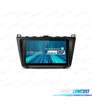 AUTORADIO GPS ANDROID 12 POUR MAZDA 6 08-12 9"