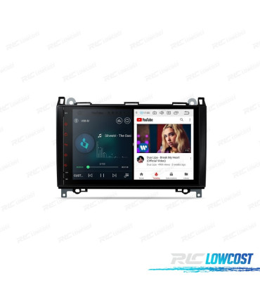 AUTORADIO GPS POUR MERCEDES CLASSE A CLASSE B VITO VIANO SPRINTER 04-12