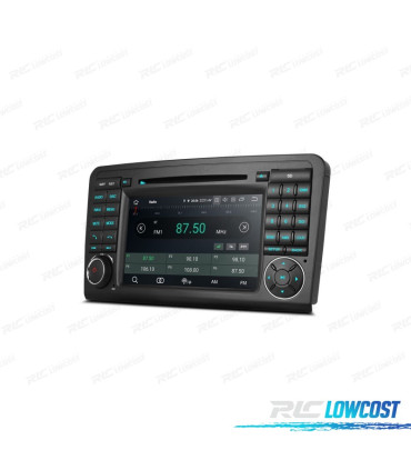 AUTORADIO GPS ANDROID 10 7" POUR MERCEDES ML 05-12 GL 06-12