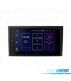 AUTORADIO 8" GPS ANDROID 12 AUDI A4 B6 B7 00-08 SEAT EXEO 08-12