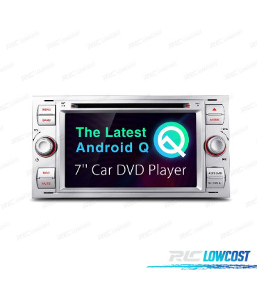 AUTORADIO GPS ANDROID 12 POUR FORD FOCUS C-MAX FIESTA GALAXY KUGA MONDEO S-MAX TRANSIT