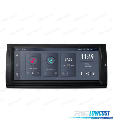 AUTORADIO GPS ANDROID 12 10.25" POUR BMW X5 E53 99-06