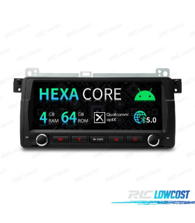AUTORADIO GPS ANDROID 13 POUR BMW E46 98-06